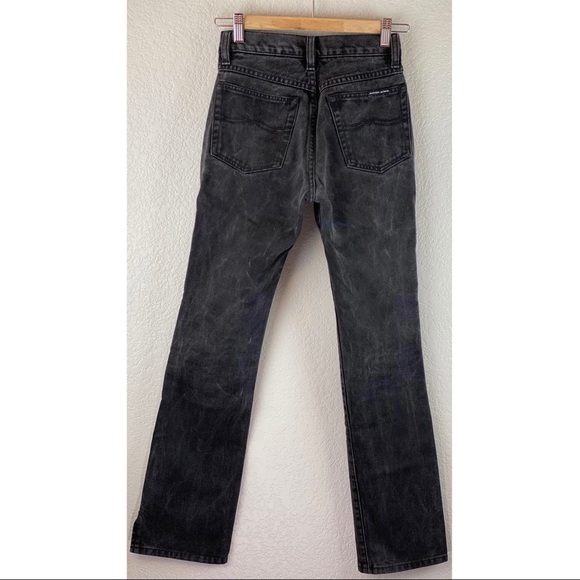 NOBODY Black Denim Bootcut Jeans Mid-Rise - Picture 2 of 7